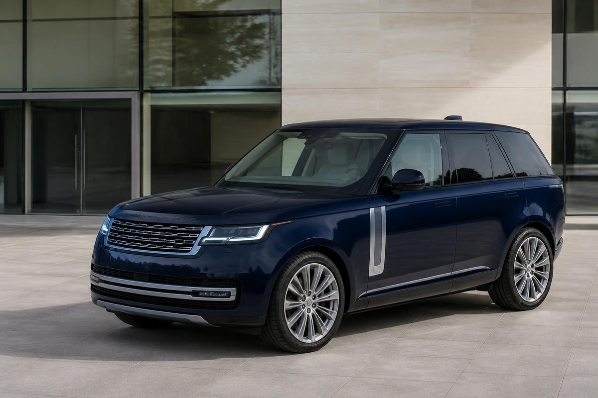 Range Rover vehicle available through Saramo Global Resources